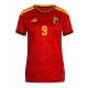 Belgia Romelu Lukaku #9 Echipament de Fotbal Replică Mondial 2026 Femei Acasa Belgia Romelu Lukaku #9 Echipament de Fotbal Replică Mondial 2026 Femei Acasa